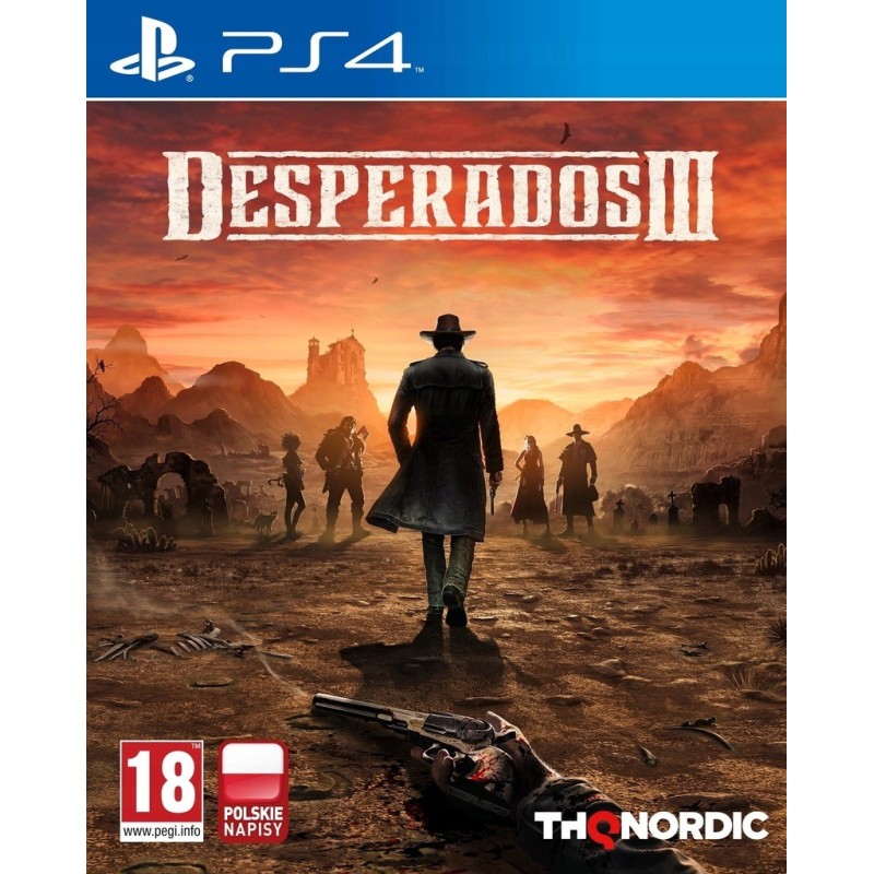 PS4 Desperados III 3 PL 