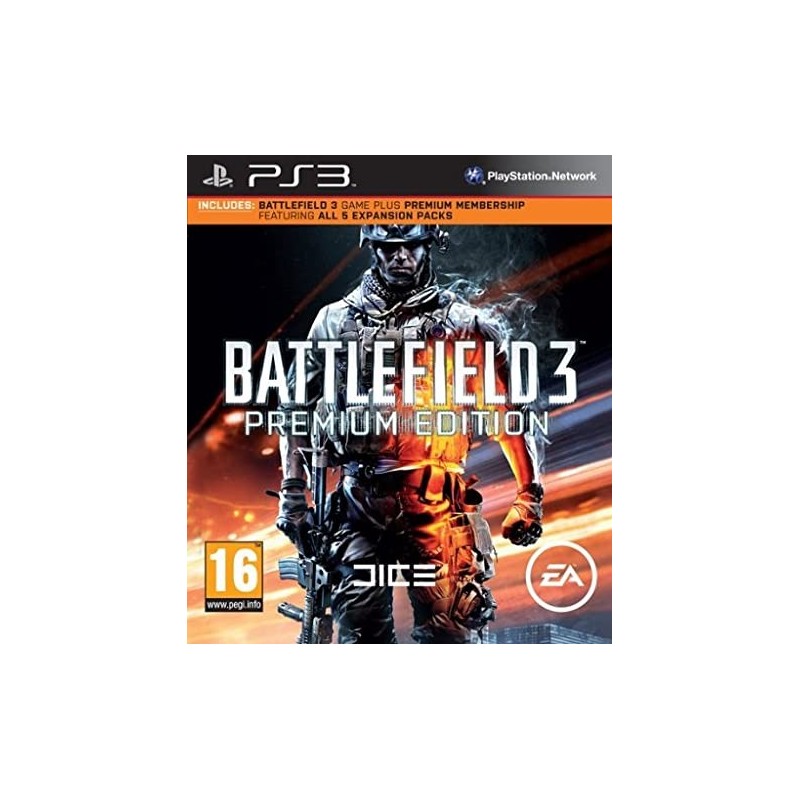 PS3 Battlefield 3 Premium Edition + 5 dodatków