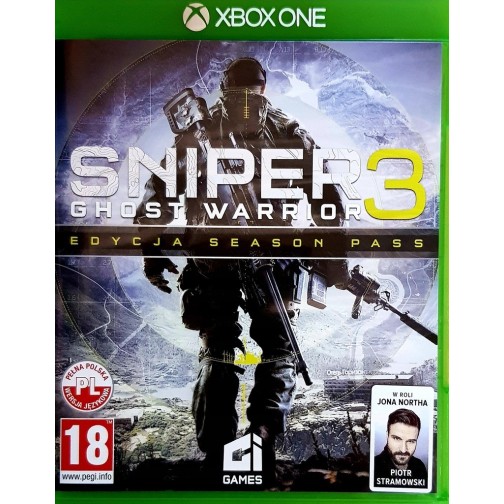 Xbox ONE Sniper Ghost Warrior 3 Season Pass Edition Dubbing PL