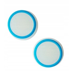 Gumki Nakladki na analog PS3 PS4 PS5 XBOX kolory BIALY, NIEBIESKI 2x