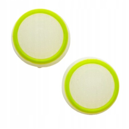 Gumki Nakladki na analog PS3 PS4 PS5 XBOX kolory BIALY, ZOLTY 2x