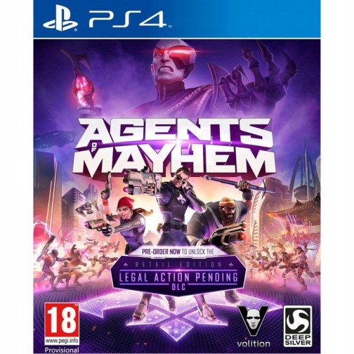 PS4 Agents Of Mayhem DLC Polskie Napisy