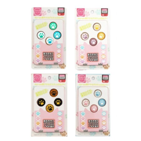 Gumki Nakładki na analog NINTENDO Switch - ŁAPKI - Niebieski, Zielony - 4x