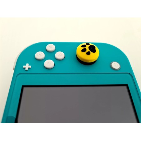 Gumki Nakładki na analog NINTENDO Switch - ŁAPKI - Brązowy, Żółty - 4x