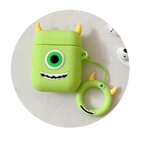 Etui Na Słuchawki AIRPODS - MONSTERS - Mike Wazowski