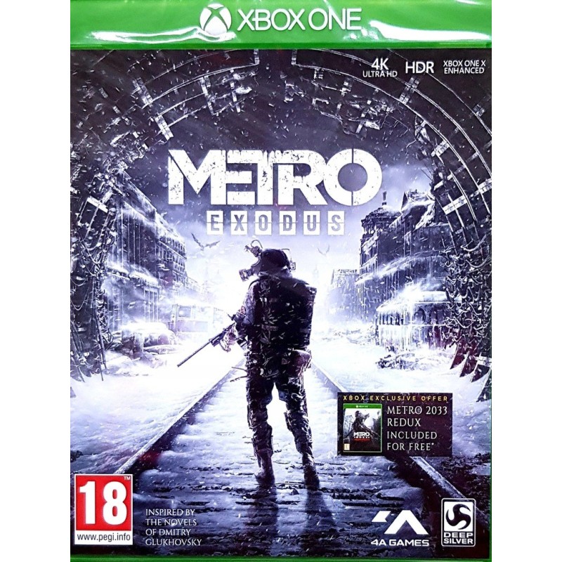 Xbox ONE Metro Exodus + DLC Metro 2033 Redux PL