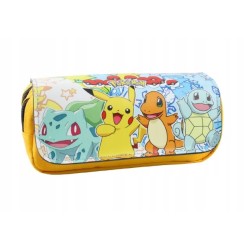 Piornik Pokemon Dwukomorowy Zolty Idealny Wybor dla Szkoly i Przedsz 2