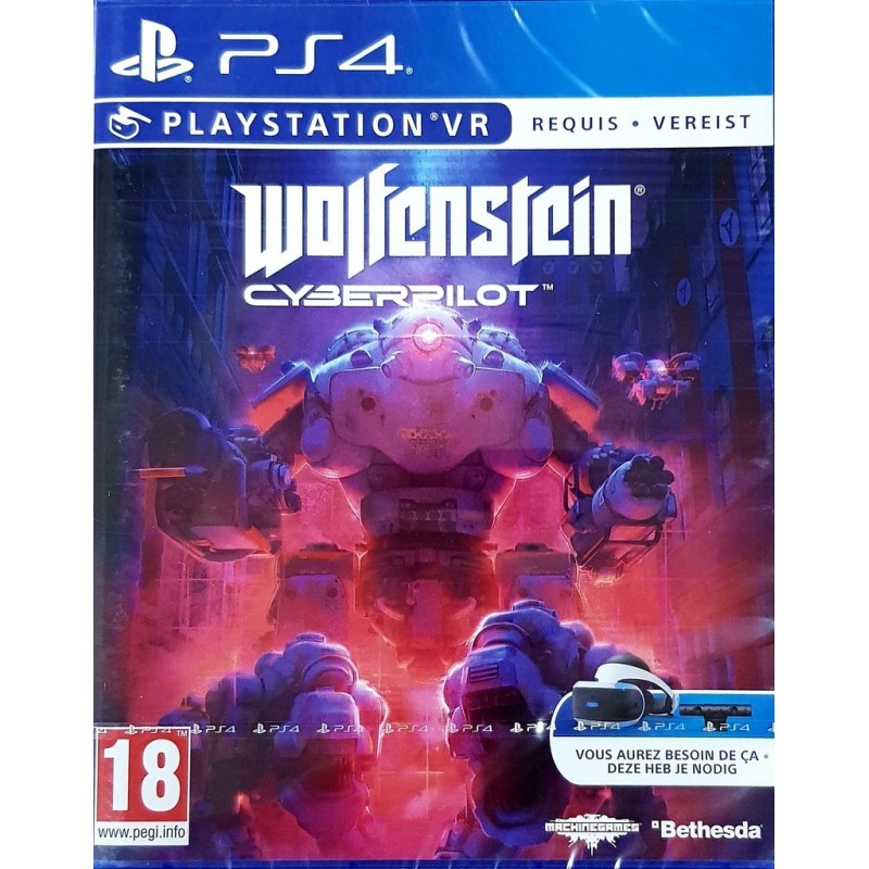 PS4 Wolfenstein Cyberpilot VR Po Polsku