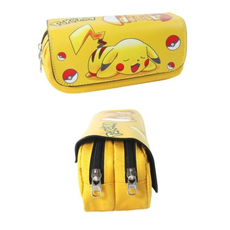 Piornik Dla Dzieci Anime Pokemony Dwukomorowy, Praktyczny i Stylowy