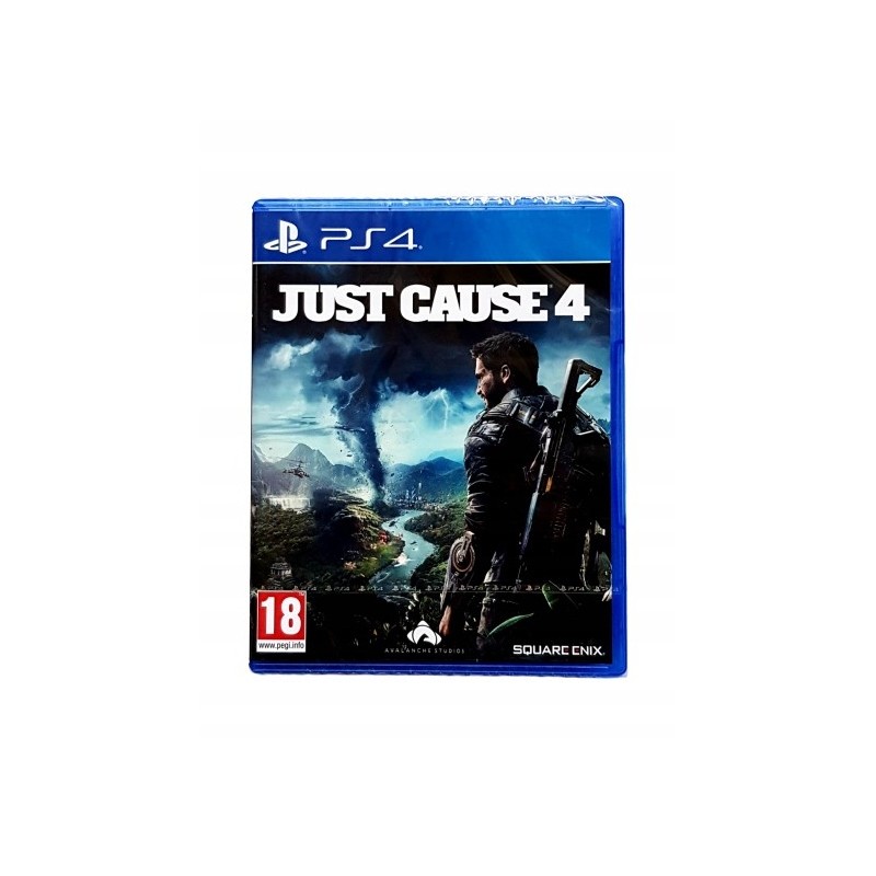 PS4 Just Cause 4 - Okładka Hiszpańska