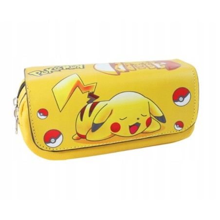 Piórnik Dla Dzieci Anime Pokemony – Dwukomorowy, Praktyczny i Stylowy