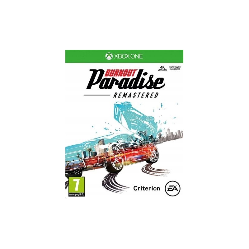 Xbox ONE Burnout Paradise Remastered + Dodatki