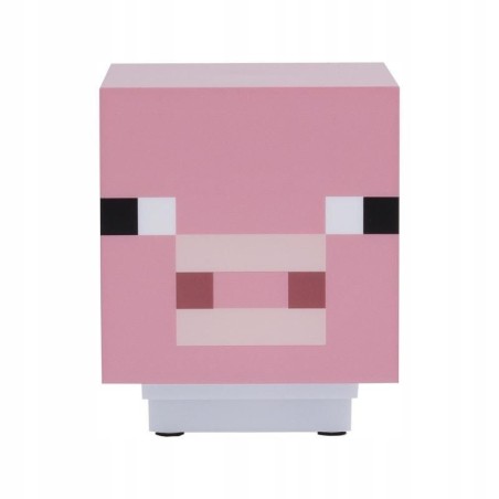 Lampka Minecraft Pig Light Świnka Z Dźwiękiem - 11 cm