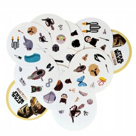 Dobble Gra planszowa Doble - Star Wars Mandalorian