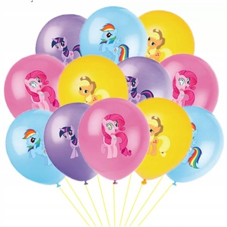 Balony z Nadrukiem MY LITTLE PONY 12szt