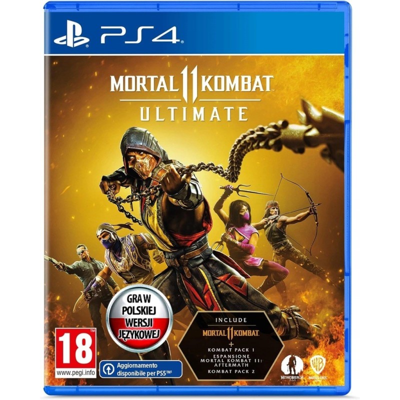 Mortal Kombat 11 Ultimate Edition PS4 PS5 PL Napisy