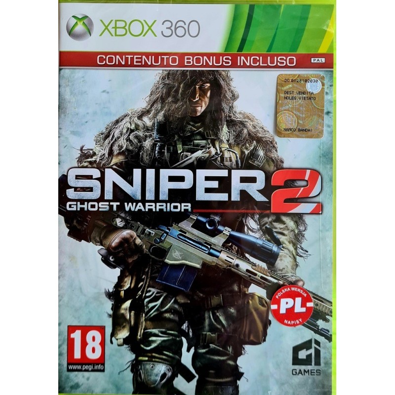 Xbox 360 Sniper Ghost Warrior 2 PL