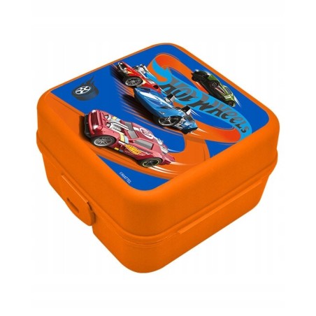 Lunch box / sniadaniowka / pojemnik z przegrodkami / Hot Wheels / Li