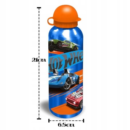 Bidon Hot Wheels - niebieski 500ml