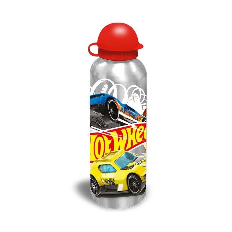 Bidon Hot Wheels - srebrny 500ml