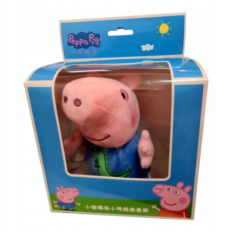 Zabawka Pluszowa George 19 cm z zawieszka Swinka Peppa