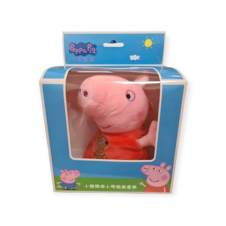 Zabawka Pluszowa Świnka Peppa 19 cm z zawieszką