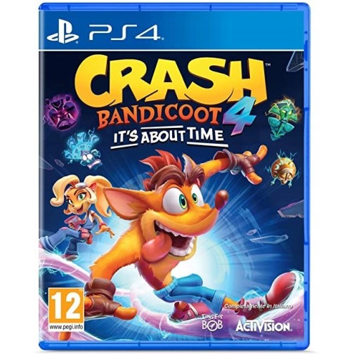 PS4 PS5 Crash Bandicoot 4 Its About Time / Nowa / Wersja Pudełkowa / PL napisy