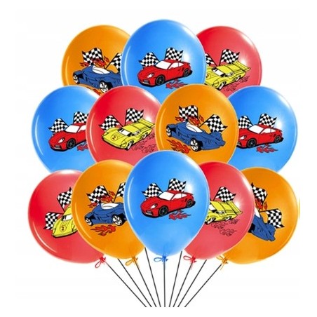 Zestaw urodzinowy HOT WHEELS Girlanda + balony