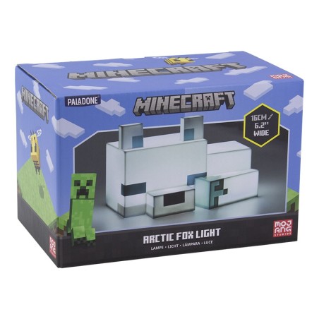 Lampka Minecraft Fox Arctic Light Lis Lisek 16cm