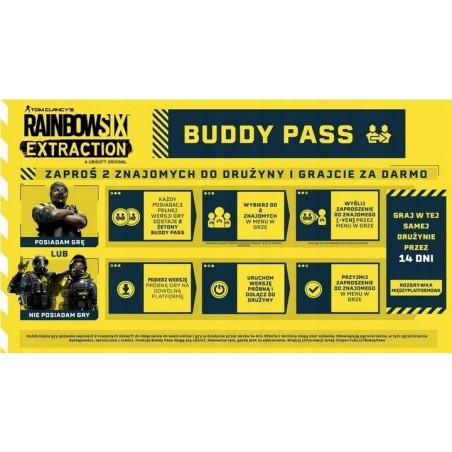 The Rainbow Six Extraction Limited Edition PS4 PS5 PL napisy