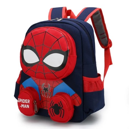 Plecak Spiderman dla ucznia Chlopca Szkolny Granatowy