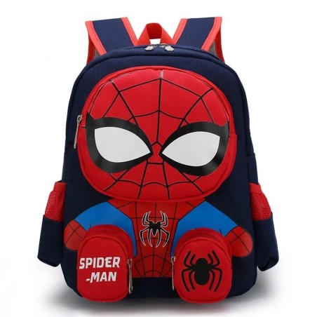 Plecak Spiderman dla ucznia Chłopca Szkolny Granatowy