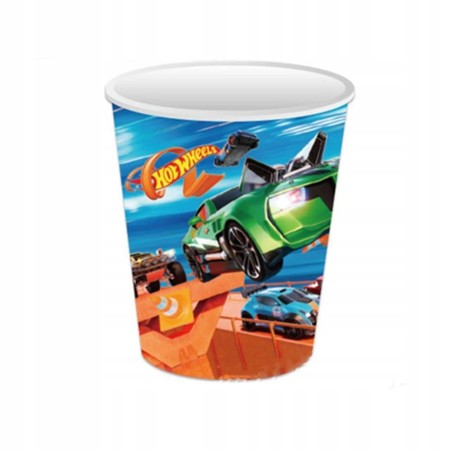 Kubeczki Hot Wheels Jednorazowe Happy Birthday 10szt