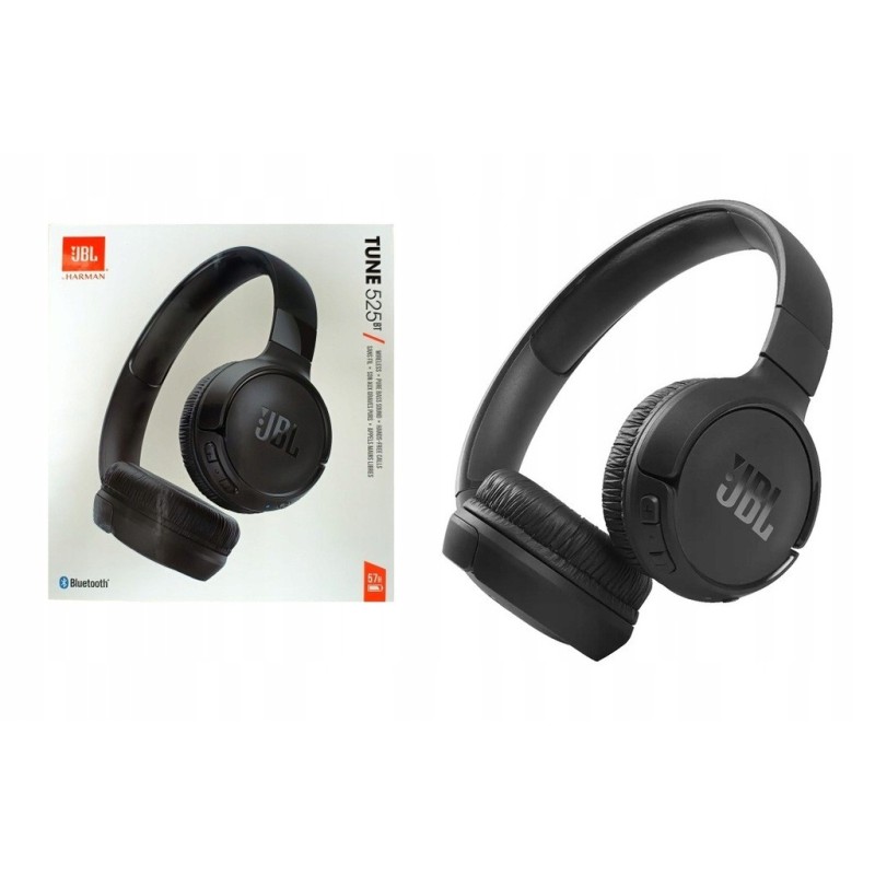 Słuchawki bezprzewodowe nauszne JBL Tune 525BT / Nowe / Produkt na licencji