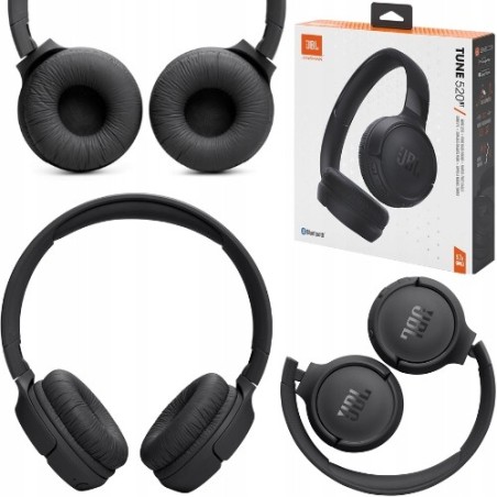 Słuchawki bezprzewodowe nauszne JBL Tune 525BT / Nowe / Produkt na licencji