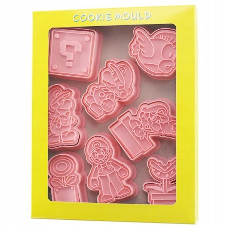 Foremki do Ciastek MARIO BROS szablon foremka do wycinania Ciastecze