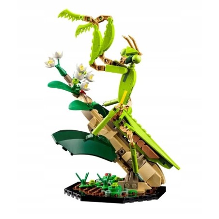 Klocki Konstrukcyjne Kolekcja insekty Motyl Żuk Modliszka 1111 Elementów