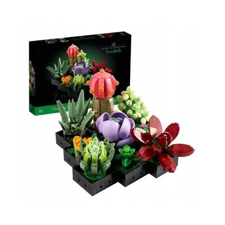Klocki Konstrukcyjne Botaniczna Kolekcja Sukulenty 771 Elementow