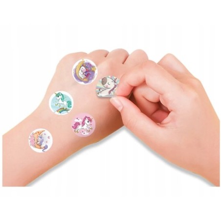 Naklejki okrągłe Jednorożec VintageSticker Etykieta Dekoracyjna 500 szt