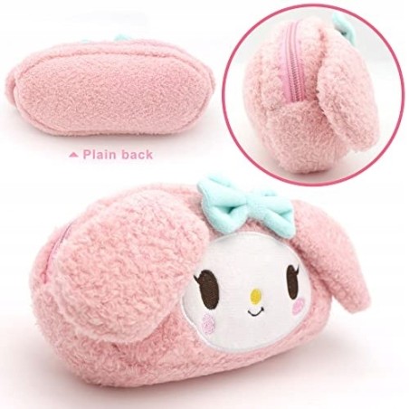Piórnik Pluszowy Szkolny Jednokomorowy Hello Kitty