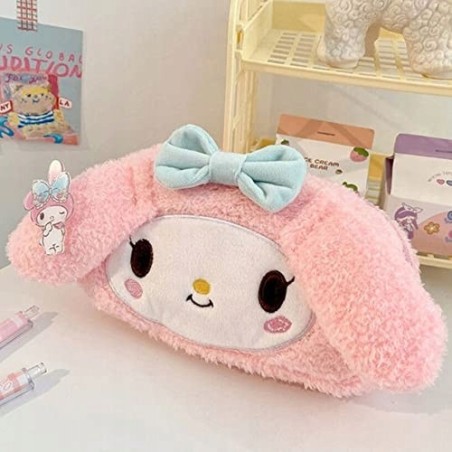 Piórnik Pluszowy Szkolny Jednokomorowy Hello Kitty