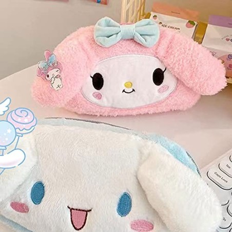 Piórnik Pluszowy Szkolny Jednokomorowy Hello Kitty