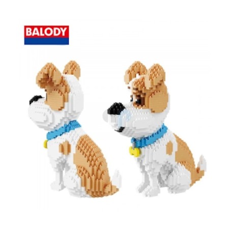 Klocki Konstrukcyjne Rasy Psów PSY Jack Russel 2100 elementów