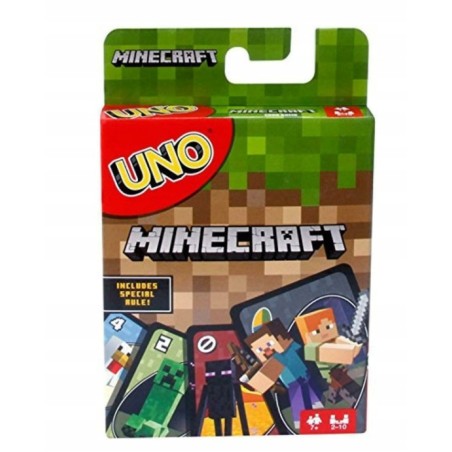 Karty UNO Minecraft - Gra Karciana dla Miłośników Minecrafta