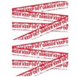 Tasma ostrzegawcza HALLOWEEN KEEP OUT DANGER Dekoracja