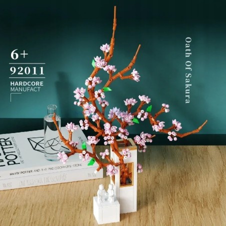 Klocki Konstrukcyjne Kwiat Wiśni Sakura 747 el.