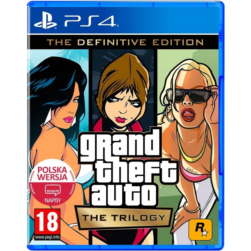 GRAND THEFT AUTO: THE TRILOGY - THE DEFINITIVE EDITION / PS4 / POLSKIE NAP