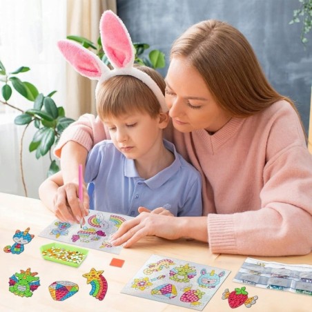 Diamentowe obrazki / naklejki dla dzieci /rękodzieło artystyczne