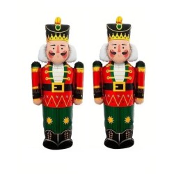 Swiateczne Balony Foliowe Dziadek do orzechow 2 szt 98m Boze Narodze