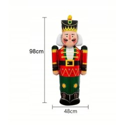 Swiateczne Balony Foliowe Dziadek do orzechow 2 szt 98m Boze Narodze 2